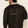Alberto Brown Leather Sherpa Jacket (2)
