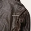 Bandera Mens Brown Rider Leather Jacket (2)