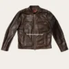 Bandera Mens Brown Rider Leather Jacket (4)
