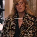 Yellowstone Beth Dutton Faux Fur Leopard Coat