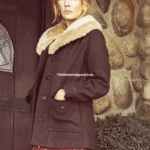 Beth Dutton Brown Wool Coat - Seen In Yellowstone​