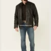 Coffmen Black Lamb Leather Jacket (3)