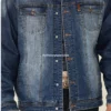 Cowboy Indigo Denim Sherpa Lined Jacket (2)