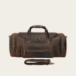 Premium Cowhide Leather Duffel Bag