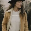 Women's Shearling Aviator Jacket for Cold Weather