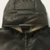 Green River Mens Brown Leather Puffer Jacket (3)