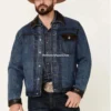Harmony Men’s Indigo Denim Jacket (5)