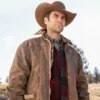 Jamie Dutton Leather Jacket Yellowstone outfit (1)
