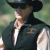 John Dutton Black Wool Vest (8)