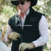 John Dutton Black Wool Vest (9)