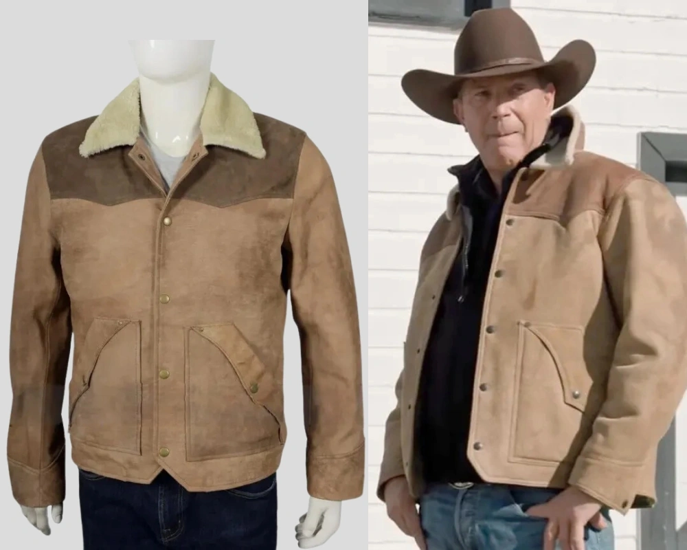 John Dutton Raw Leather Jacket