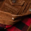 Lordsburg Brown Suede Leather Trucker Jacket (2)