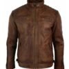 Men-Quilted-Real-Lambskin-Vintage-Brown-Leather-Jacket-1