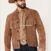 Men Western Leather Jacket