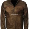 Men’s Classic Stone Brown Western Leather Jacket (3)