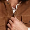 Men’s Cowboy Brown Western Leather Jacket (4)