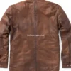 Men’s Frisco Brown Leather Shirt Jacket (3)
