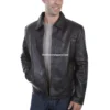 Men’s Leather Jacket with Conceal Carry Pocket (1)