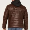 Men’s Leather Puffer Jacket (1)