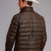 Men’s Leather Puffer Jacket (4)