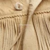 Men’s Western Leather Jacket With Beads Fringes (3)
