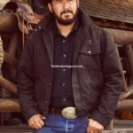 Rip Wheeler Black Cotton Jacket - As Seen In Yellowstone