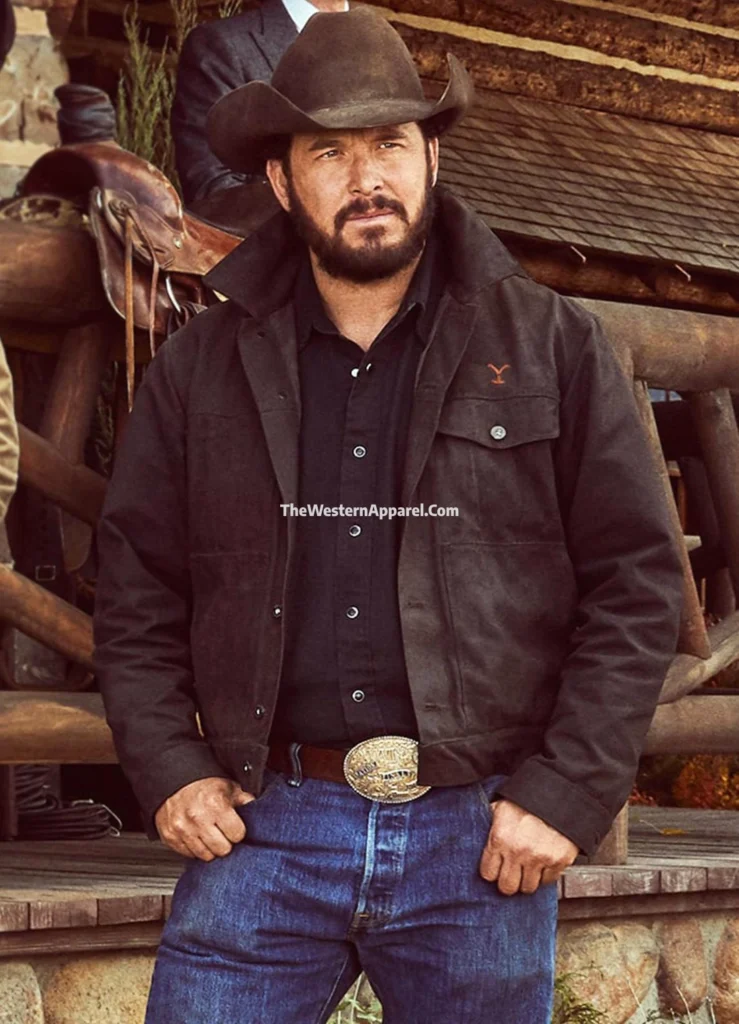 Rip Wheeler Cotton Jacket Yellowstone (1)