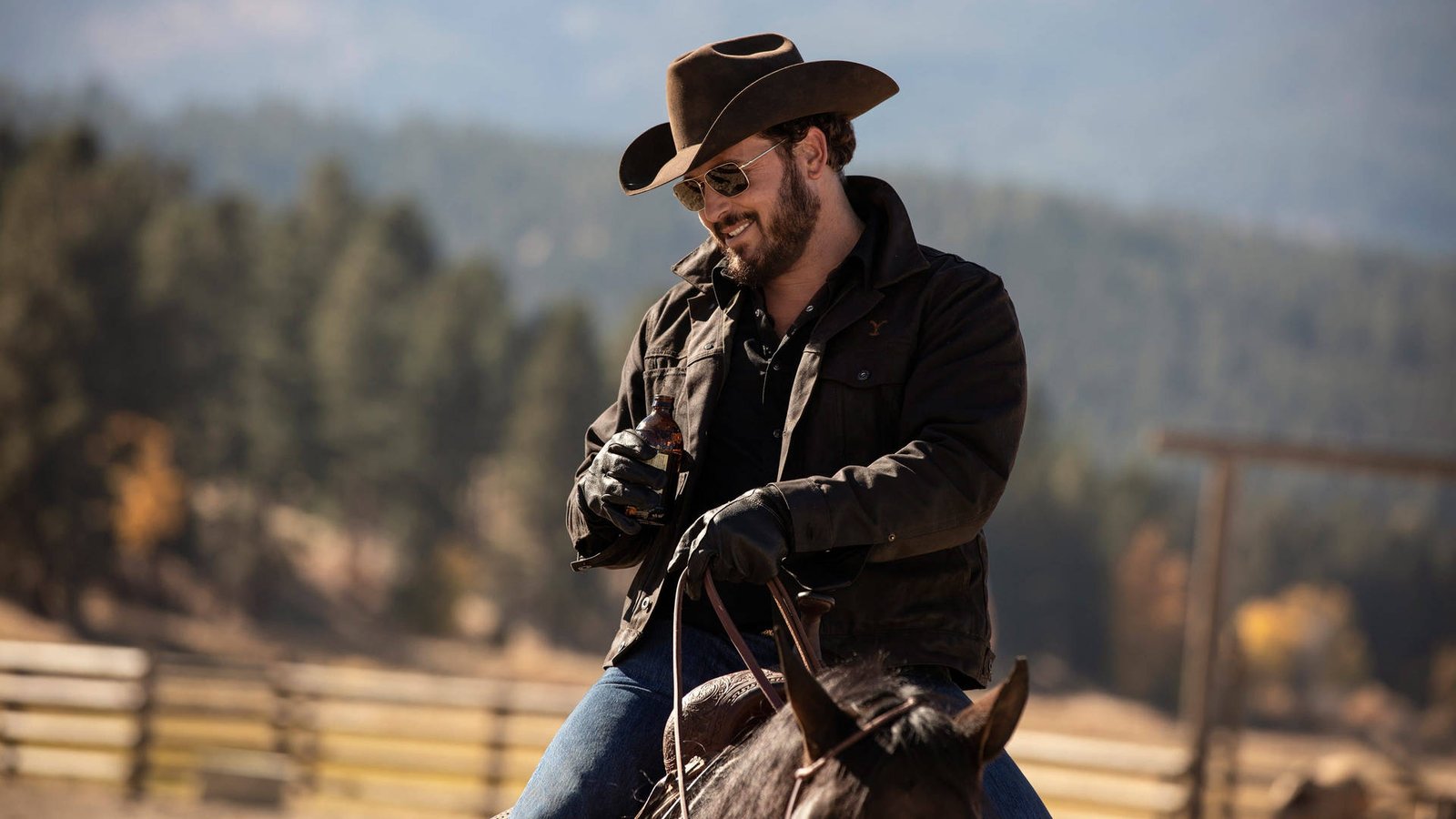 Rip wheeler black cotton jacket