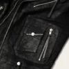Rock Ridge Mens Black Cowhide Biker Jacket (1)