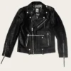 Rock Ridge Mens Black Cowhide Biker Jacket (3)