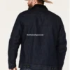 The Giant Dark Wash Sherpa Cord Denim Jacket (1)