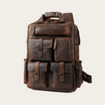The Shelby Premium Leather Backpack