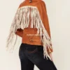 Women's Fringe Leather Jacket – Birchwood Design (4)