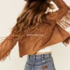 Women's Suede Bliss Western Fringe Jacket (4)