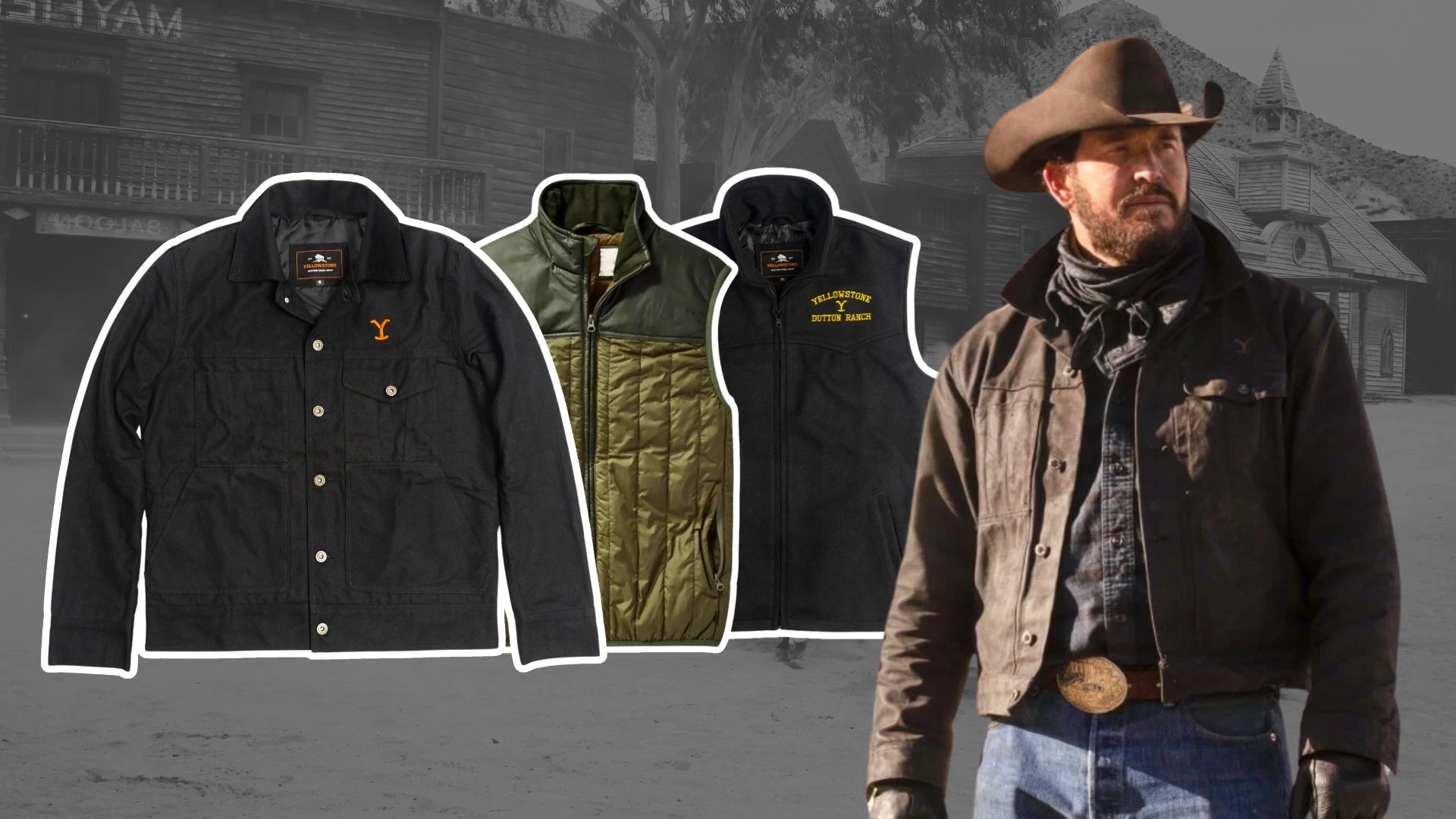 Yellowstone Rip Wheeler Outfit