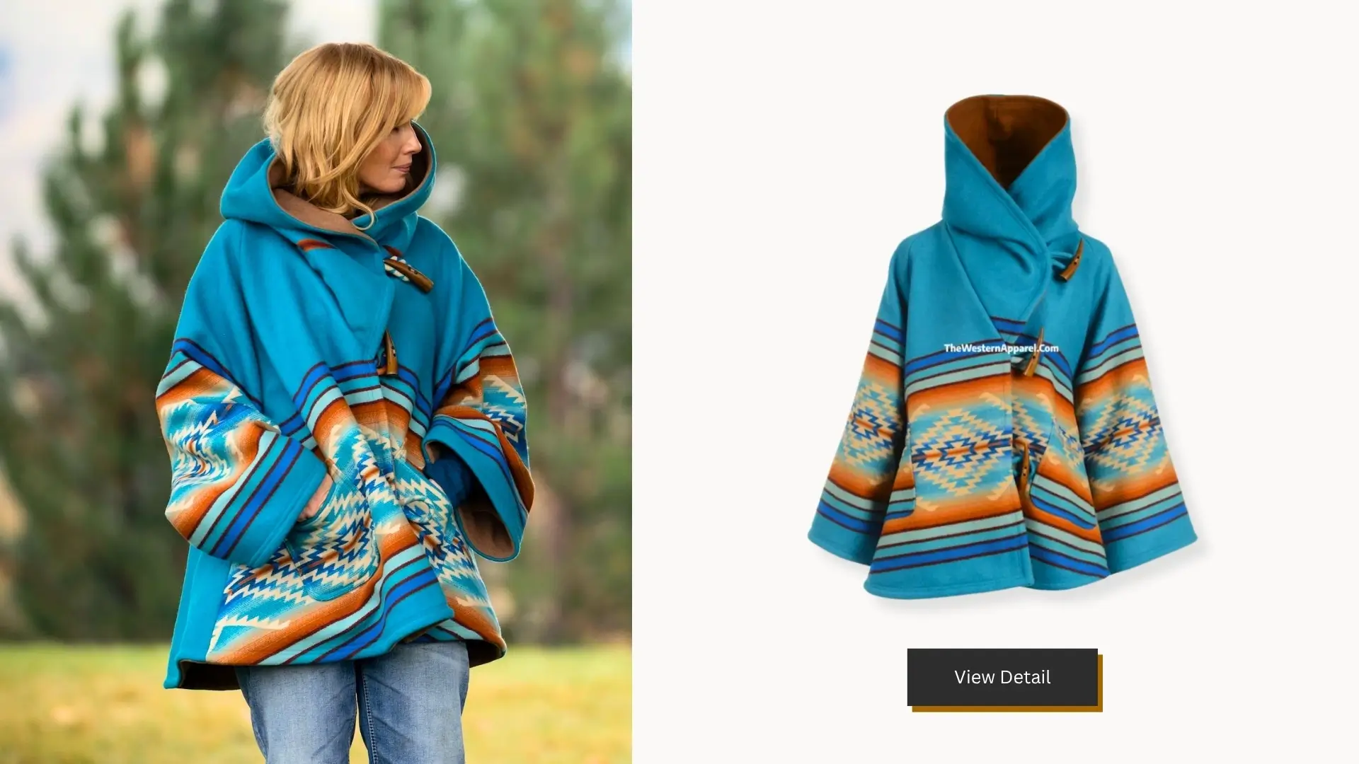 Yellowstone Beth Dutton Blue Coat-The Western Apparel