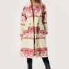 Yellowstone Beth Pink Coat (1)