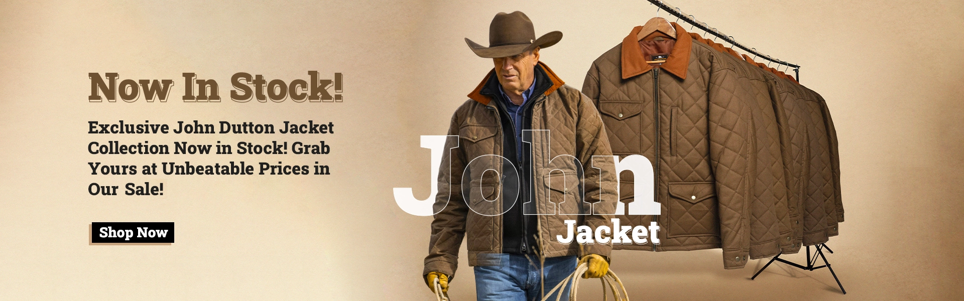Yellowstone John Dutton Brown Quilted Jacket