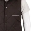 Yellowstone John Dutton Brown Quilted Vest (4)