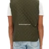 Yellowstone John Dutton Green Quilted Vest – Western Apparel (4)