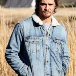 Yellowstone S05 Kayce Dutton Blue Denim Jacket