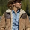 Yellowstone Kayce Dutton Suede Leather Jacket 2