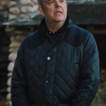 Yellowstone Dan Jenkins Sea Blue Quilted Jacket