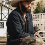 Yellowstone Colby Jacket | Navy Blue Denim Richards