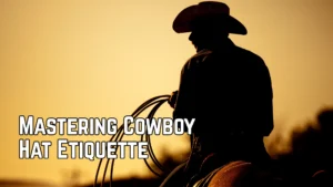 Mastering Cowboy Hat Etiquette
