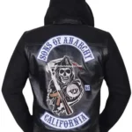 Charlie Hunnam SOA Classic Leather Jacket