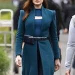 Westworld S04 Evan Rachel Wood Timeless Blue Coat