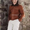 Gold Bison Western Leather Jacket (4)