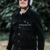 Gold Bison™ Black Suede Jacket (1)