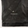 Men Two-Tone Leather Sherpa Collar Vest (6)